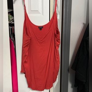 Red torrid tank top.